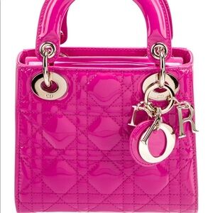 LOOKING for Dior Hot Pink Patent 2023 Bag